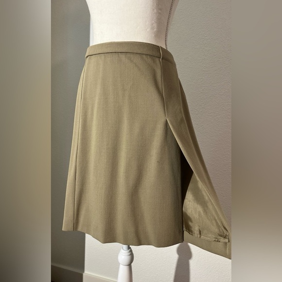 EMPORIO Armani Women's Skirt Suit SZ 48 Short Skirt Suit, Color- Olive - Picture 4 of 4